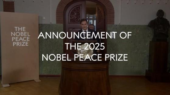 Announcement – Nobel Peace Prize 2025 announcement-nob_17601641209943643.webp