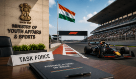 Sports Ministry Forms Task Force to Revive Formula One in India sports-ministry-form_1784694963379987709.webp